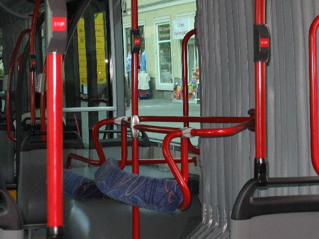gepolsterte Stützen