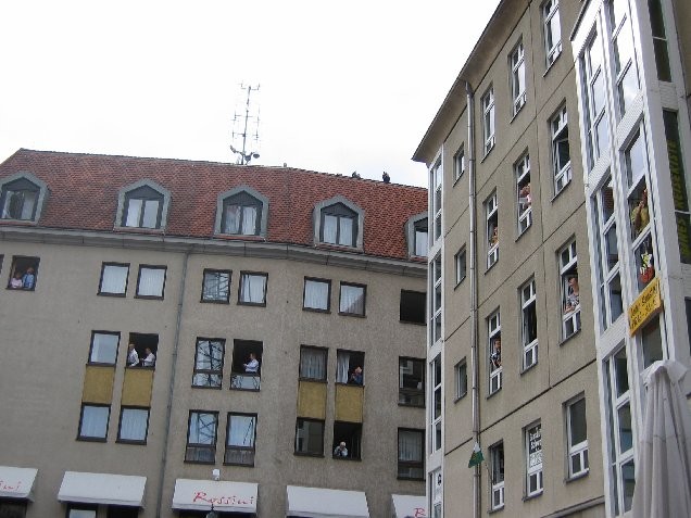 die Hotels waren ausgebucht ...