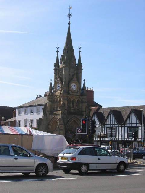 auf dem Marktplatz