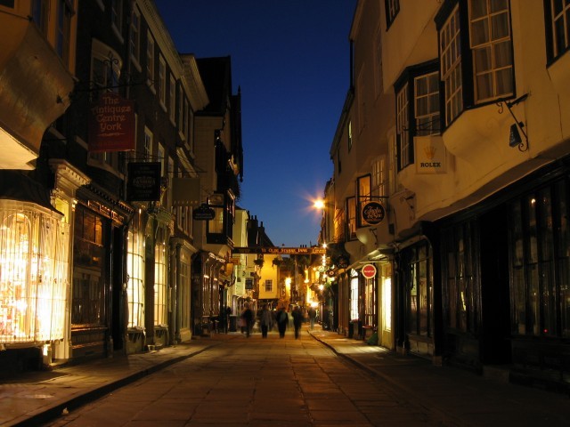 Abendliche Stimmung in York 2