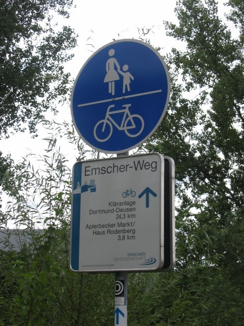 Der Emscherradweg