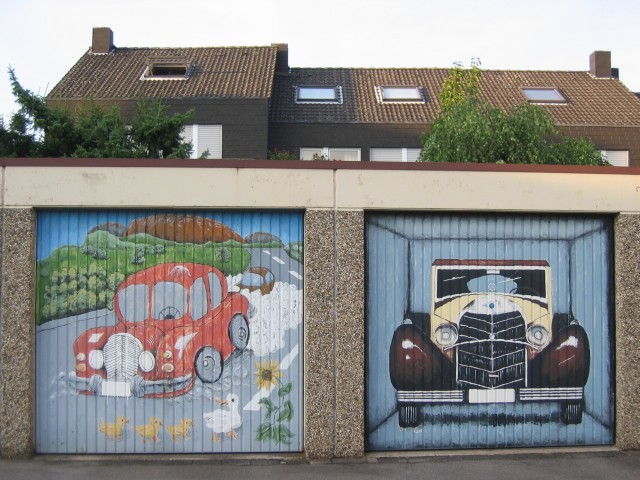 so soll meine Garage später auch aussehen!