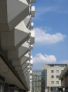 Die Fenster ragen heraus