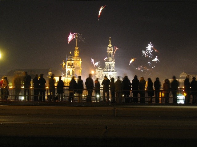 Sylvester 2006 - Carolabrücke