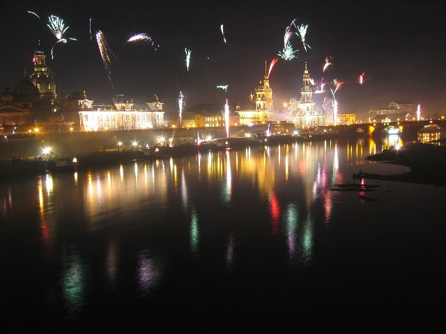 Sylvester 2006 - Carolabrücke