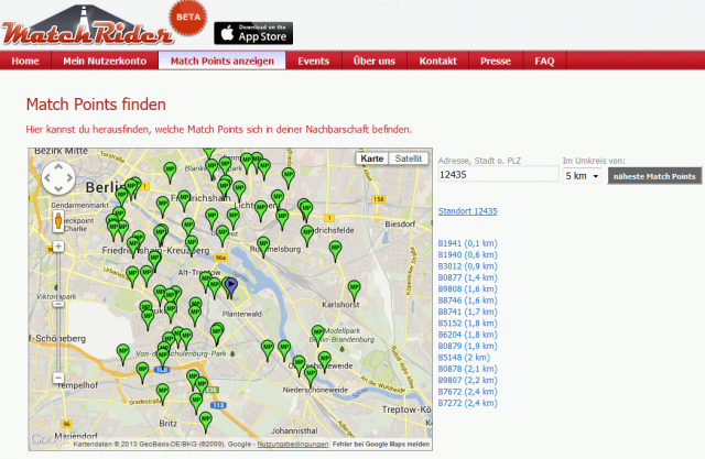 Matchrider.de - MatchPoints