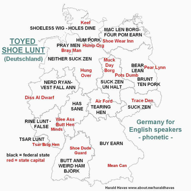 Deutschland Phonetisch Für English Speakers