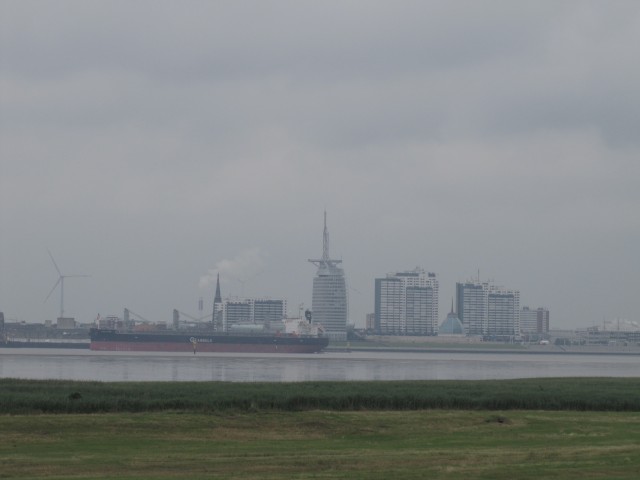 Blick auf Bremerhaven