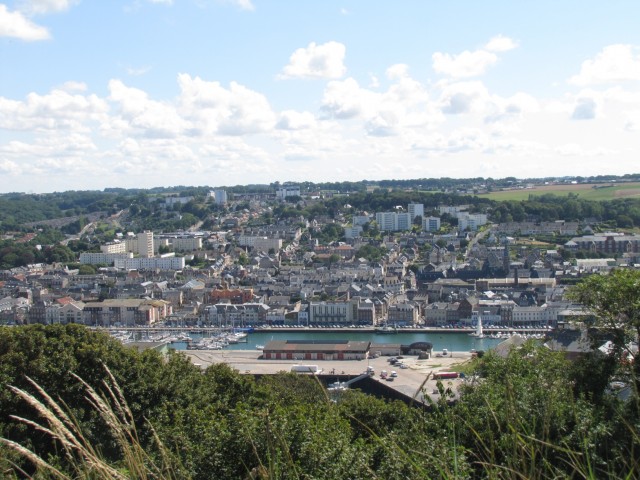 Fecamp - Blick auf die Stadt