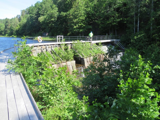 Skaninavien - Kleines Stauwehr bei Lillesand