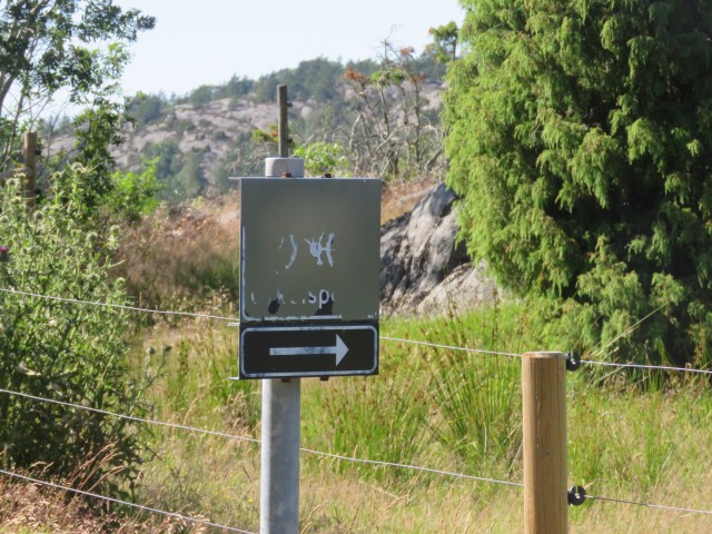 Skaninavien - Beschilderung