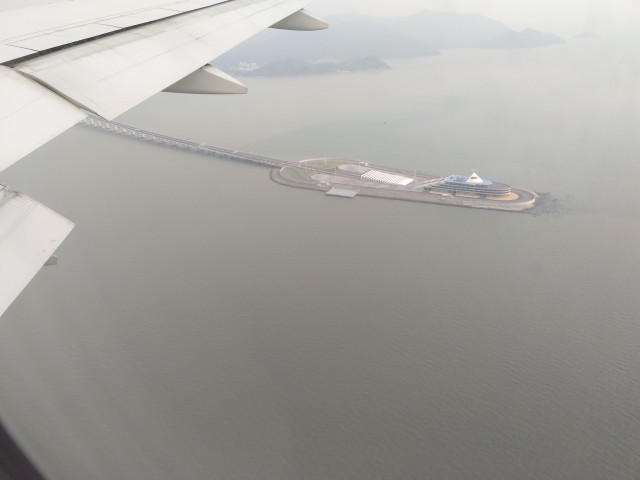 Hong Kong - Landeanflug