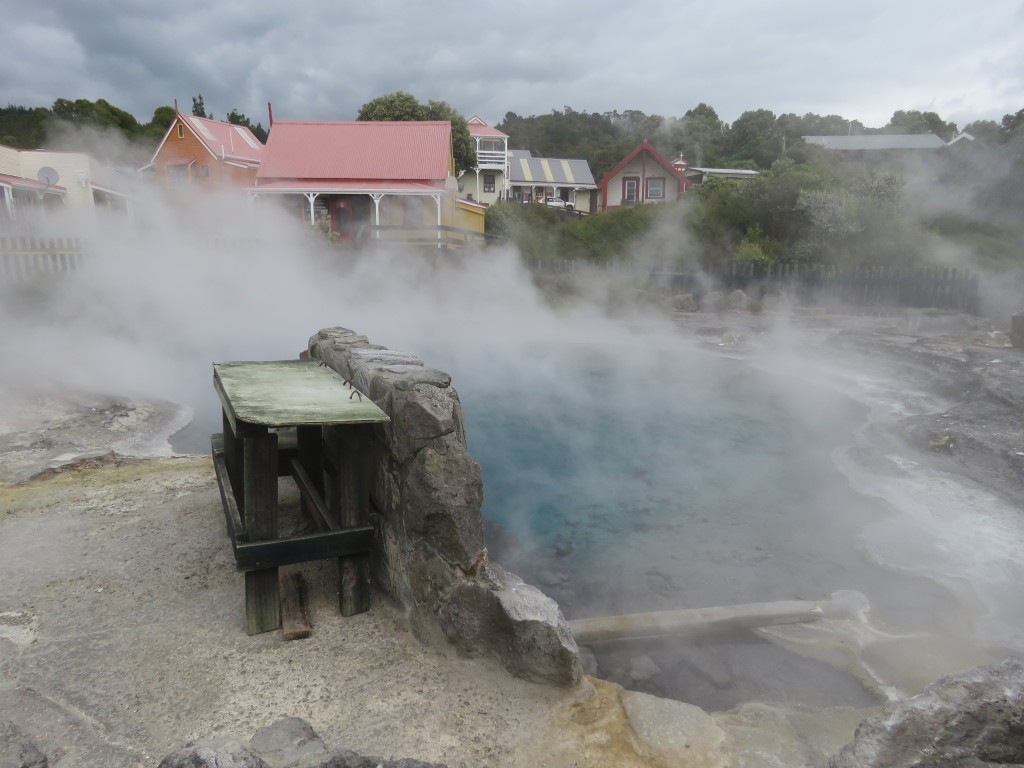 NZ: Whakarewarewa - Kochen