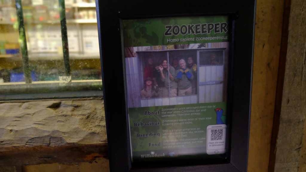 NZ: Willowbank - Zookeeper