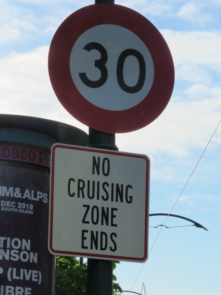 NZ: Christchurch No Cruising Zone