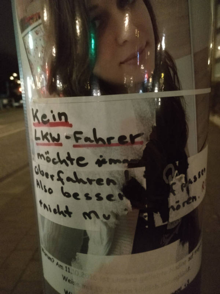 Victim-Blaming am U-Bahnhof Ritterstraße