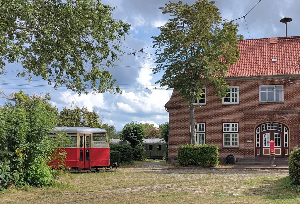 Alte Hamburger Straßenbahn