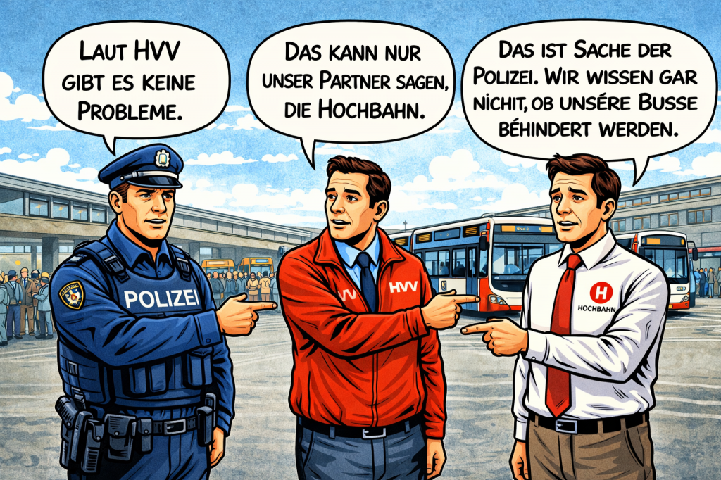 KI-Bild zur Darstellung der Zuständigkeit