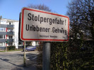Stolpergefahr