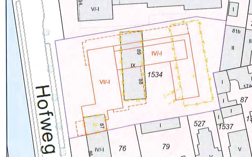 Hofweg - Plan