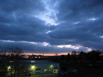 Sonnenuntergang in Coschütz - Bild 1